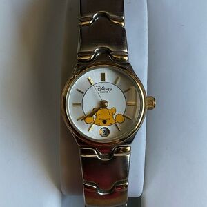 Disney time works stainless steel vintage Winnie the Pooh watch